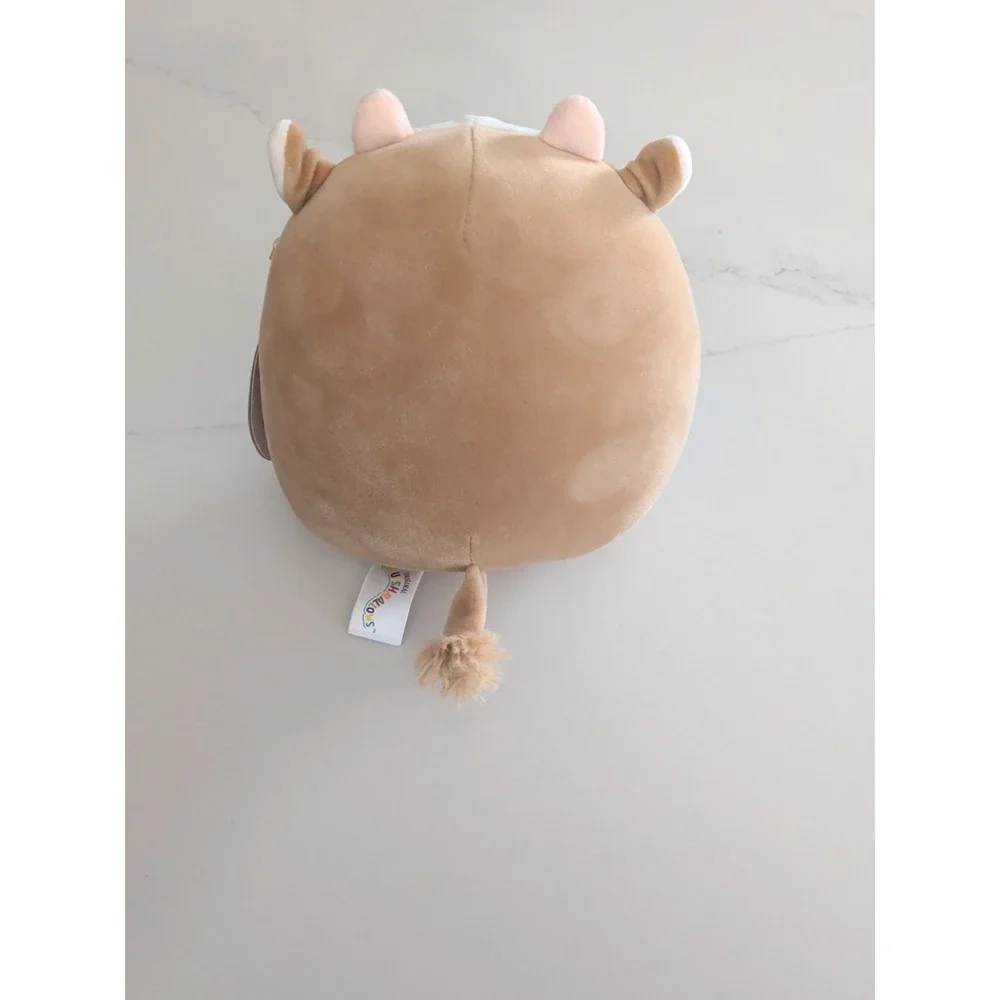 Squishmallows 7.5" Griella Brown Rainbow Spot Cow Release 2022 Kellytoy - Picture 3 of 5
